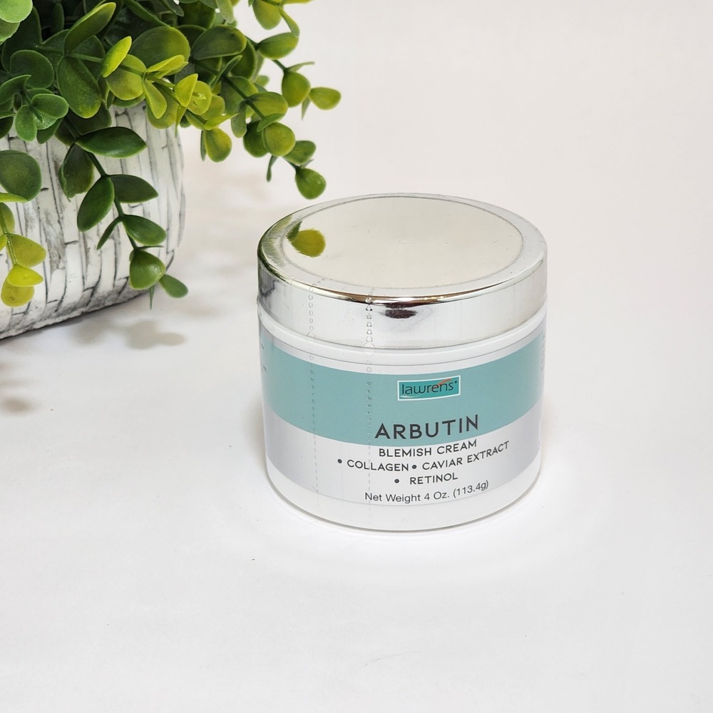 Lawrens Arbutin Cream Collagen Caviar Extract & Retinol 4 oz - Blemish Cream